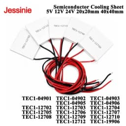 TEC1 04901 04902 04903 04905 04906 12702 12703 12704 12705 12706 12707 12708 12709 12710 12712 19906 Semiconductor Cooling Sheet