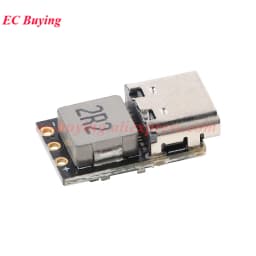 20pc/1pc 2S/3S BMS 18W DC 4.5-9.5V 3.7V 1.5A Lithium Battery Charging Boost Module QC Fast Charge Voltage Indicator Light Type-C