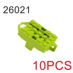10pcs Roller Coaster Building Block Parts Long Short Straight Rail Small Particle Technology 26021 25059 2506134738 26560 26559