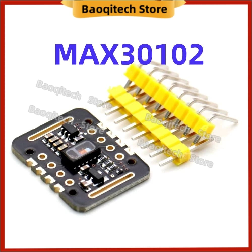 1-4PCS MAX30102 Heart Rate Sensor Module Puls Detection Blood Oxygen Concentration Test For Arduino STM32 Ultra-Low Power