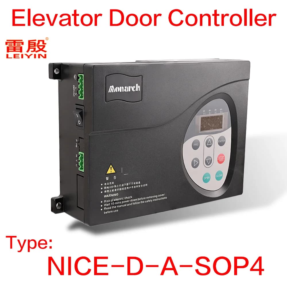 1PCS Elevator door motor frequency converter NICE900 NICE-D-A-SOP4 400W Applicable to Monarch power 400w 0.4KW Elevator Parts