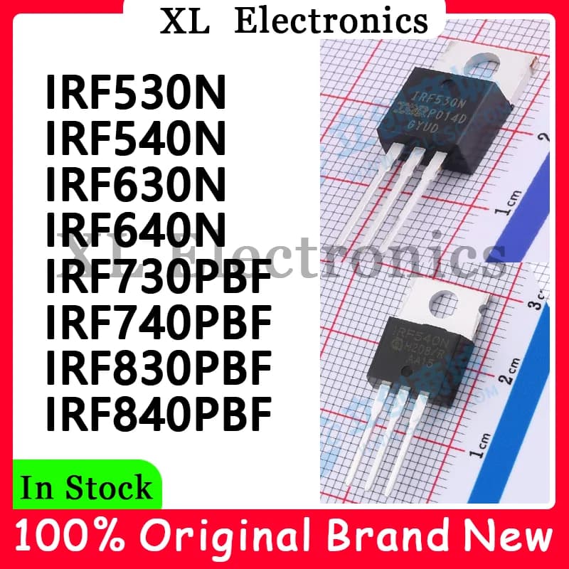 5Pcs/lot IRF530N IRF540N IRF630N IRF640N IRF730PBF IRF740PBF IRF830PBF IRF840PBF New Original