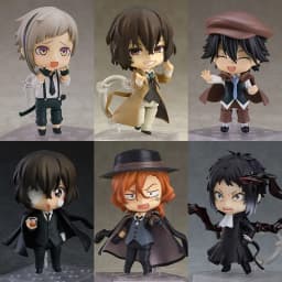 10CM Q-version Bungo Stray Dogs Nendoroid KO Articulated Action Figures Model Kit Desktop Ornament Collectible Toys Statue Gift