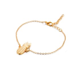 Bohemia 3D Pineapple Anklet Chain Hollow Gold Foot Chain Women Ankle Bracelet Lightweight Beach Style Women Anklet Bracelet