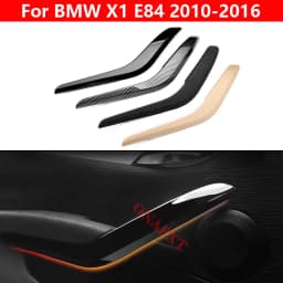 For BMW X1 E84 2010-2016 Car Inner door Panel handle Left Right Cover Interior Door Armrest Pull Trim Cover Beige Black