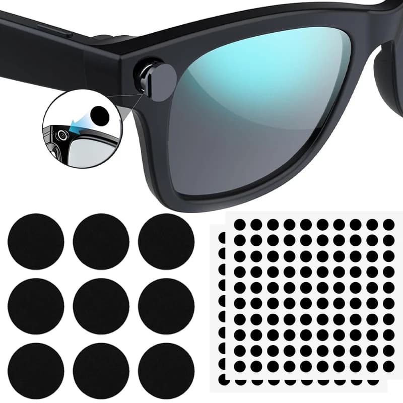 LED Light Shading Cover Stickers for AI Smart Glasses Smartglasses Shading Patch Blocking Sticker For AI Glasses Accessories