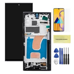 TFT Display For Samsung Galaxy S23 Ultra 5G S918B S918B/DS Display Touch Screen Digitizer with Frame for Samsung S23 Ultra