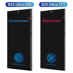 TFT Display For Samsung Galaxy S23 Ultra 5G S918B S918B/DS Display Touch Screen Digitizer with Frame for Samsung S23 Ultra