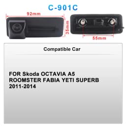 AHD 1920*1080P Car Rear Camera For Volkswagen Passat CC B6 B7 Polo Skoda Octavia Tiguan Audi A4 B8 Q3 Q5 A5 A8 S5 A3 A6 C7 A7 A1