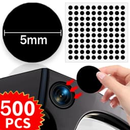 100-500pcs Light Blocking Sheet Stickers for Ray-Ban Meta Smart Glasses LED Cover Blackout Patch 5mm Self Adhesive Shading Dots