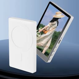 Magnetic Cell Phone Vlog Self Timer Monitor Screen Using Rear Camera Monitor For Live Streaming Creating Content Self-Timer