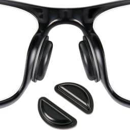 5pairs ANKNDO Nose Pads for Meta Ray-Ban Smart Glasses, Anti Slip Silicone Eyewear Cushions Adhesive Replacement for Sunglasses