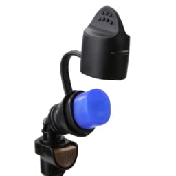 Silicone Hydration Bag Mouthpieces Replacement for 9mm Straight Hydration Pouch Mouth with Dust Cover Black Outdoor Accessory