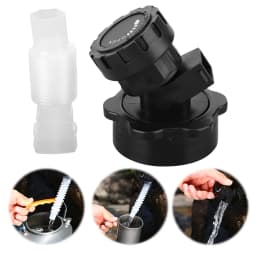 Bucket Faucet Replacement with Extendable Tube Water Container Faucet Camping Water Jug Tap for Outdoor Camping Container Faucet