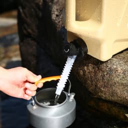 Bucket Faucet Replacement with Extendable Tube Water Container Faucet Camping Water Jug Tap for Outdoor Camping Container Faucet