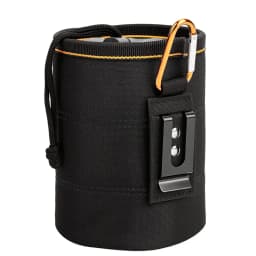 TKIGZNW Tool Pouch Nails Screws Bag with Belt Clip Black