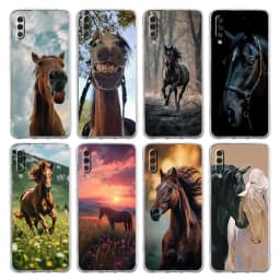 Phone Case For Samsung A26 A36 A56 A54 A52 A50 A70 A40 A20S A20E A12 A14 A16 A22 A24 A42 A34 A32 5G A04s A06 Cover Horse Animal