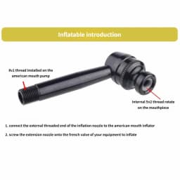 Carbon Fiber Wheel Valve Extender Aluminum Alloy Presta Schrader Compatible Inflation Adapter for Deep Dish Aero Wheels Fixed