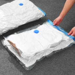 Vacuum Bag for Clothes, Air Vacuum Bag with Pump, Travel Essentials, Space Saver Bags for Comforters Blankets Storage Organizer