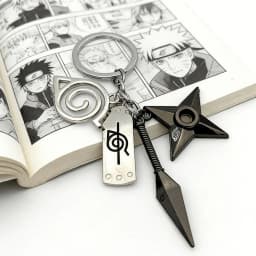 NARUTO Akatsuki Organization Cartoon Cute Metal Pendant Personalized Anime Backpack Pendant Anime Merchandise Wholesale