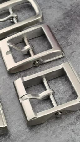 Luxury Stainless Steel Belt Buckle For Men Belt Leather Craft Clip Men Waist Western Belt Buckle 40mm Big Buckle Belt Man SK0015