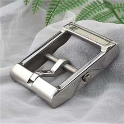Luxury Stainless Steel Belt Buckle For Men Belt Leather Craft Clip Men Waist Western Belt Buckle 40mm Big Buckle Belt Man SK0015