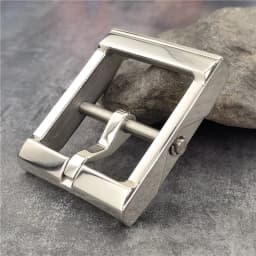 Luxury Stainless Steel Belt Buckle For Men Belt Leather Craft Clip Men Waist Western Belt Buckle 40mm Big Buckle Belt Man SK0015