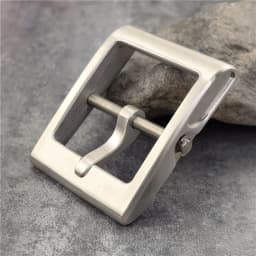 Luxury Stainless Steel Belt Buckle For Men Belt Leather Craft Clip Men Waist Western Belt Buckle 40mm Big Buckle Belt Man SK0015