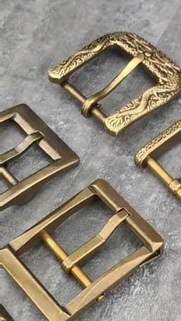 Heavy Solid Brass Belt Buckle For Men Belt Vintage Belt Buckle 40mm Leather Craft Diy Retro Cowboy Buckle Belt Men BK0547