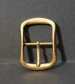 Quality Strong Solid Brass Plated Men Center Bra Classic Jeans Trophy Wester Center Bar Belt Buckle Replacement Fit 40mm