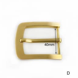 1Pc Deepeel 40mm Brass Belt Buckles Single Pin Buckle for Waistband Bags Strap Garment Leather Craft Replacement Accessories