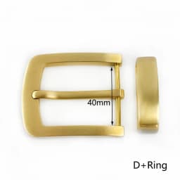 1Pc Deepeel 40mm Brass Belt Buckles Single Pin Buckle for Waistband Bags Strap Garment Leather Craft Replacement Accessories