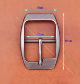 Sturdy Heavy Duty Antique Silver Men Huge Wide Western Center Bar Leathercraft Jeans Belt Buckle Hardware Replacement Fit 45mm