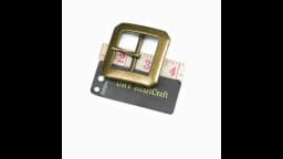 Strong Heavy Duty Sturdy Western Cowboy Sturdy Brass Rectangular Center Bar Pin Belt Buckle Replacement Fit 40mm Strap