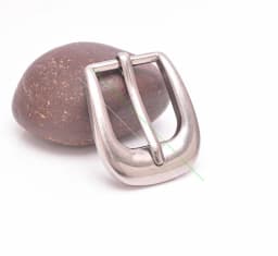 1 inch Silver Texas Southwest Cowboy Rodeo Single Prong End Bar Belt Buckle Loop and Tip Three Piece Set Leathercraft Buckle