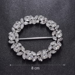1PC Good Quality Big Size 9cm 10cm 12cm Crystal Rhinestone Buckles for Bridal Dress Women Clothing Belt Decorations Ribbon Knot