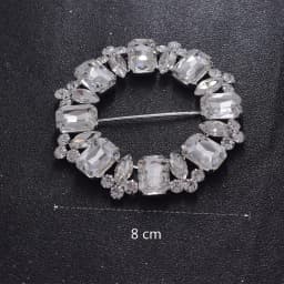 1PC Good Quality Big Size 9cm 10cm 12cm Crystal Rhinestone Buckles for Bridal Dress Women Clothing Belt Decorations Ribbon Knot
