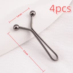 4/10PCS Jeans Skirts Detachable Buckle Accessories Adjustable Sleeve Clip For Pants Waist Tightening Sleeve Reduction Clip