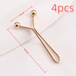 4/10PCS Jeans Skirts Detachable Buckle Accessories Adjustable Sleeve Clip For Pants Waist Tightening Sleeve Reduction Clip