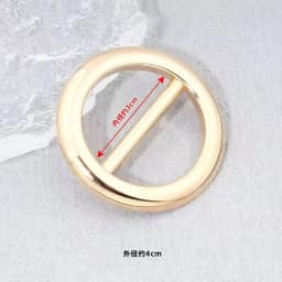 2PCS Scarf Ring Clips Waist Buckle Clip T-Shirt Tie Pin Clip for Women Fashion Metal Circle Buckle for Clothes Hat Belt Decor
