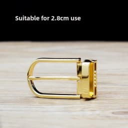 Fashionable 3CM Men's Belt Buckle Head without Belt Body Clip Buckle Head Suitable for Small Narrow Pants And 28cm Belts