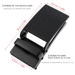 VATLTY Official Genuine Men's Belt Buckle for Non-porous Belts From 3.0cm To 3.2cm, Hard Zinc Alloy Automatic Buckle K2033
