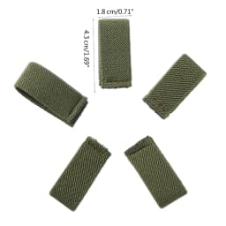 Practical Multiple Color Belt Loop Adult Teenagers Waist Belt Keeper Replacement DIY Craft Waist Belt Buckle Retainer T8NB