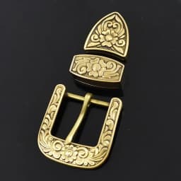 Deepeel 40mm Pure Brass Belt Head Men's Copper Vintage Dragon Belts Pin Buckle for 36-38mm Waistband Leather Crafts Accessories