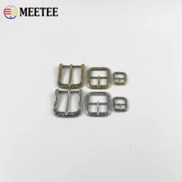 1/2Pcs Deepeel 35/40mm Vintage Metal Bag Belt Buckle Antique Brass Silver Leather Adjust Pin Clasp DIY Webbing Strap Decor Hook