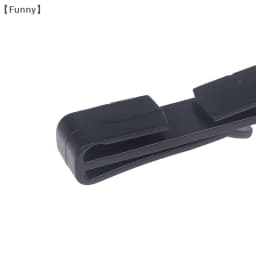 〔Funny〕10 Pcs Plastic Clip Belt Clip Carabiner Belt Clip Black Quick Slip Keeper Buckle End Clip Slider 20-50mm For Backpack