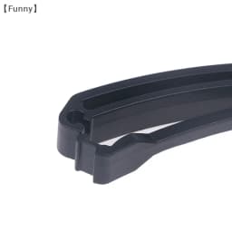 〔Funny〕10 Pcs Plastic Clip Belt Clip Carabiner Belt Clip Black Quick Slip Keeper Buckle End Clip Slider 20-50mm For Backpack