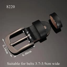 Men's Alloy Belt Head Handmade Replacement Waistband Buckels Jeans Accessories Bag Buckle DIY Leather Craft Sewing Accessories