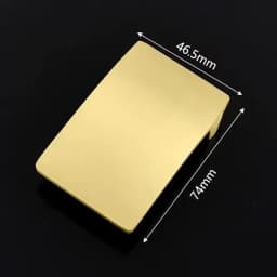 1Pc Deepeel 39/40mm Stainless Steel Pure Brass Belt Buckles for Men's 37-38mm Strap DIY Leather Belts Craft Hardware Accessories