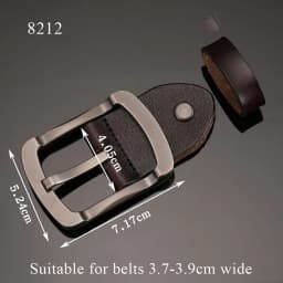 1Pc Men's Alloy Belt Head Metal Pin Buckle DIY Handmade Replacement Pin Buckle Leather Craft Sewing Jeans Accessories Bag Buckle
